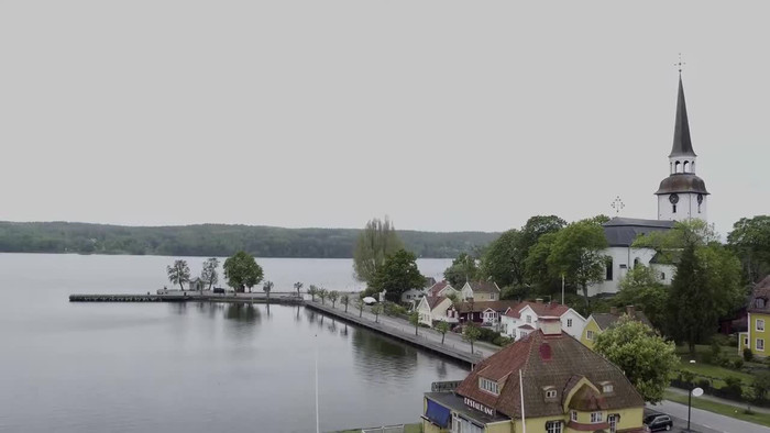 First frame of the film Let's talk about Sweden